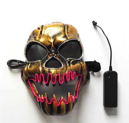 LED Light-Up Mask - Glow in the Dark (LED Mask)