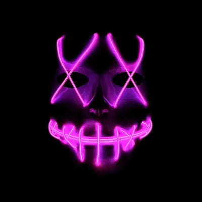 LED Horror Mask