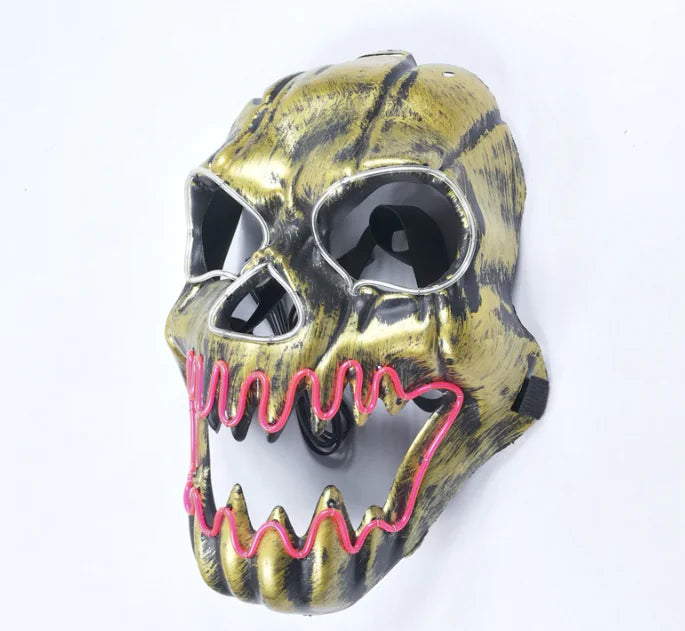 LED Light-Up Mask - Glow in the Dark (LED Mask)
