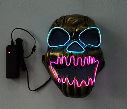 LED Light-Up Mask - Glow in the Dark (LED Mask)